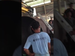 스틸 기둥 및 붐 용접 기계 자동 회전